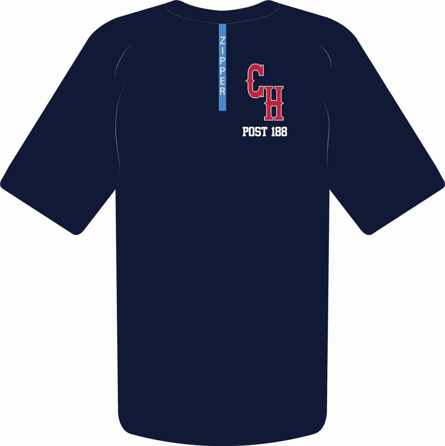 Post 188 Baseball Quarter Zip