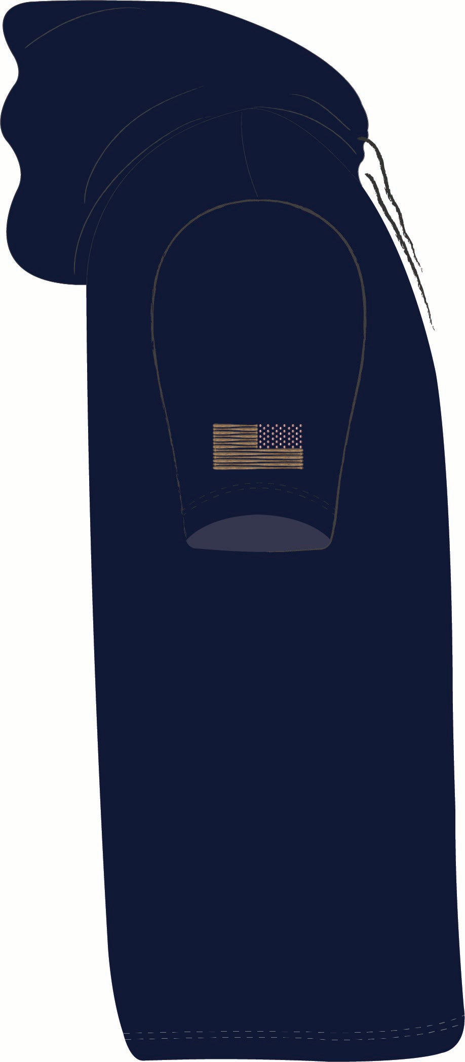 Post 188 Baseball Short Sleeve Sweatshirt