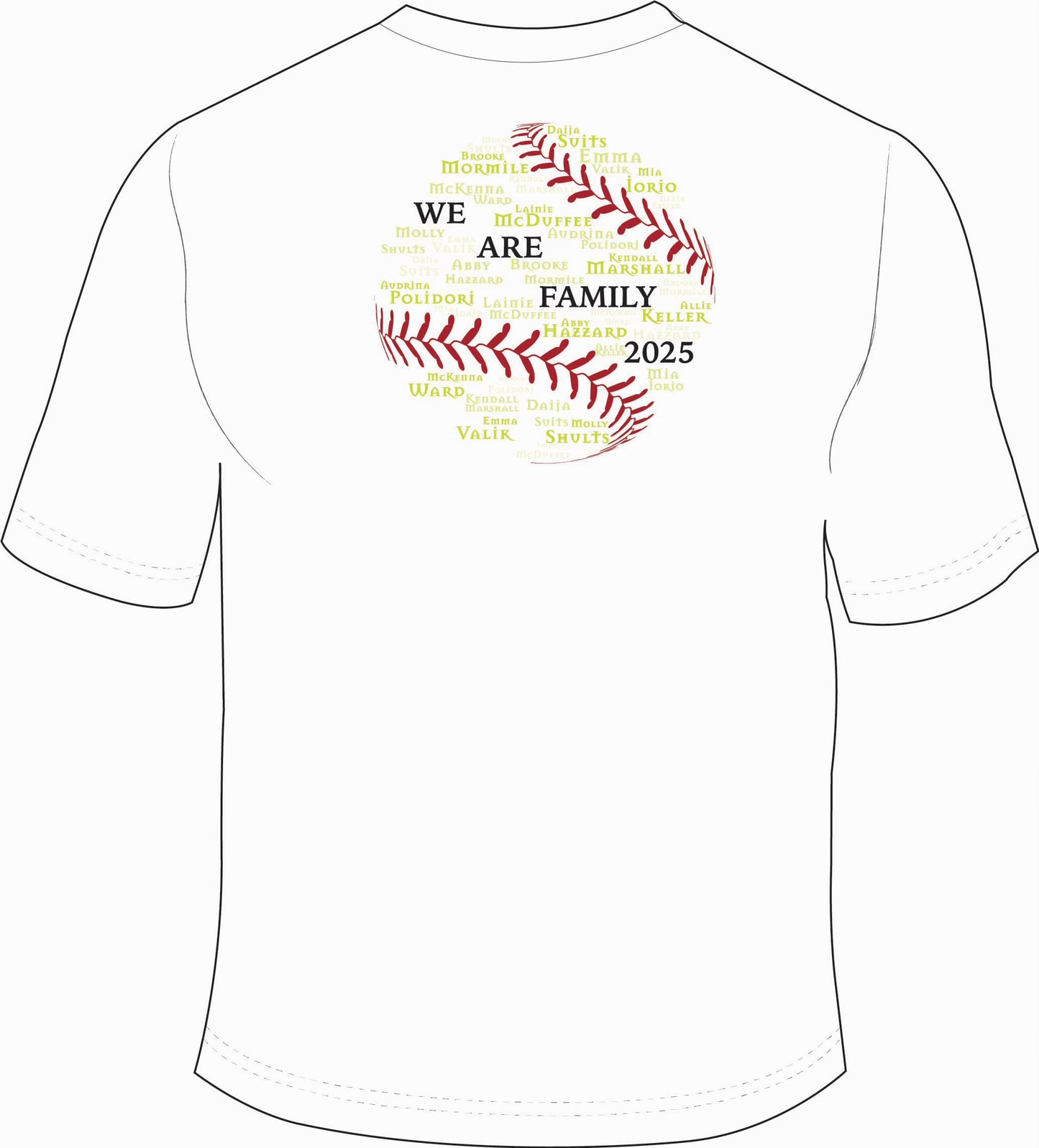 T2 Gold Glovers Family T Shirt