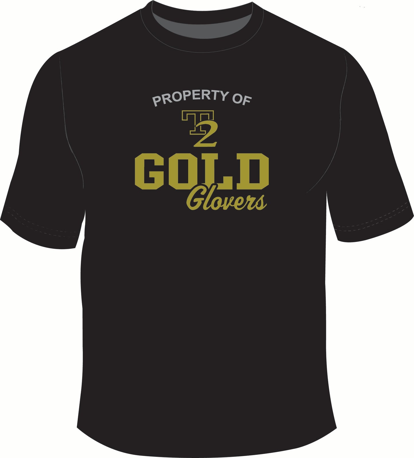 T2 Gold Glovers T Shirt