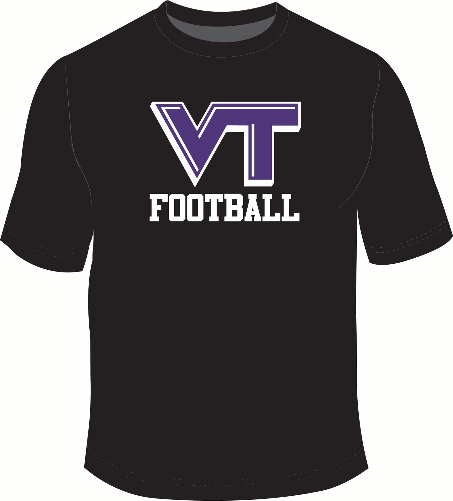 Valley Tech Football T Shirt