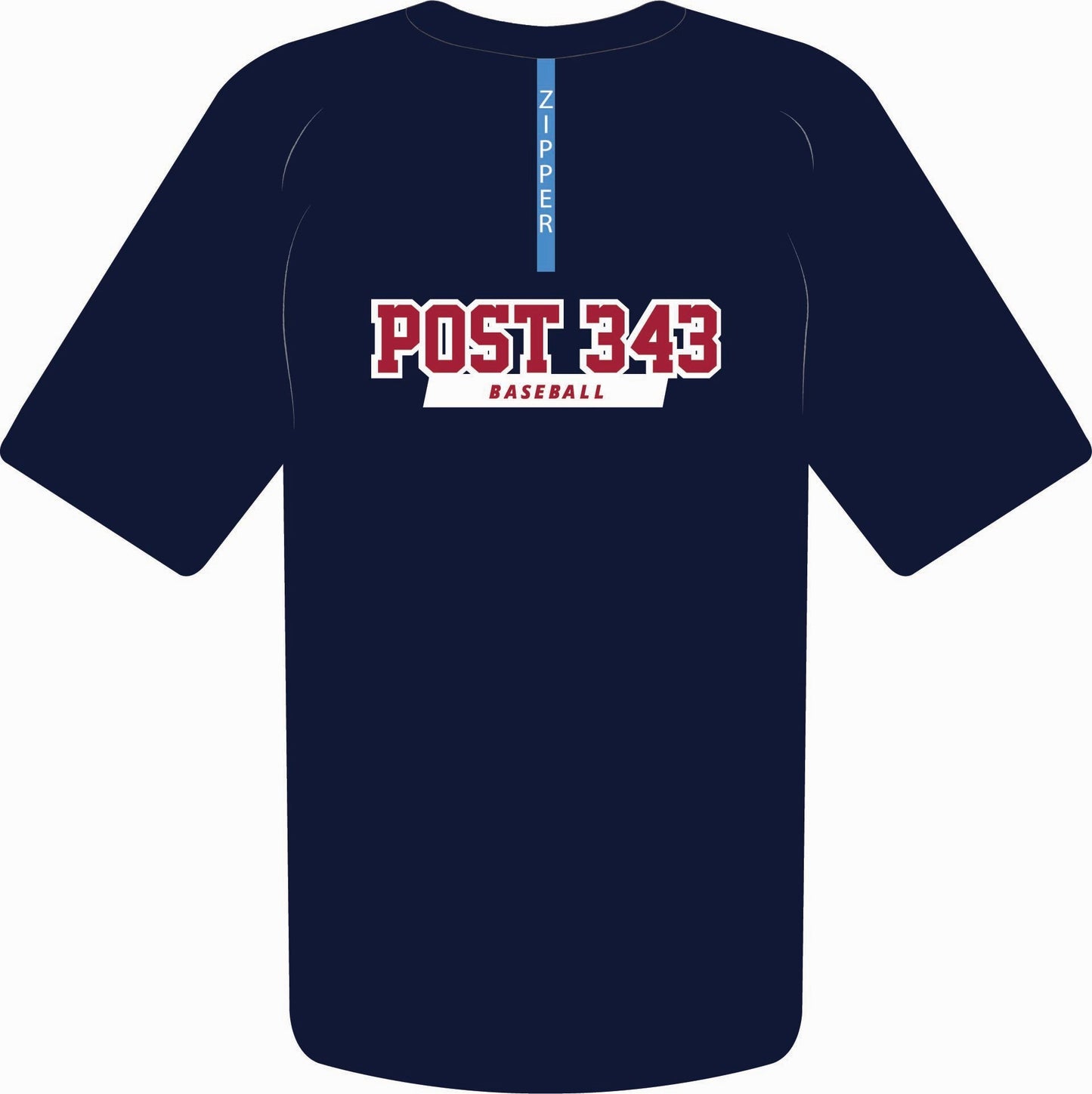 Northbridge Post 343 Legion Baseball Quarter-zip