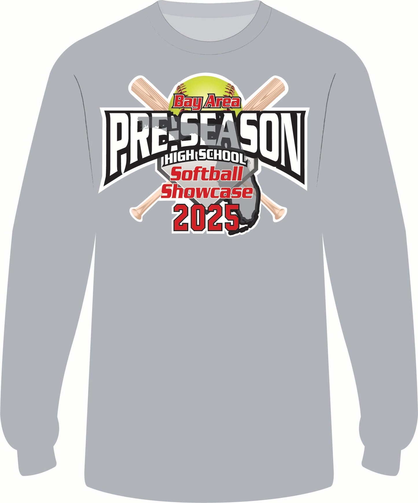 Bay Area Pre-Season Long Sleeve T Shirt