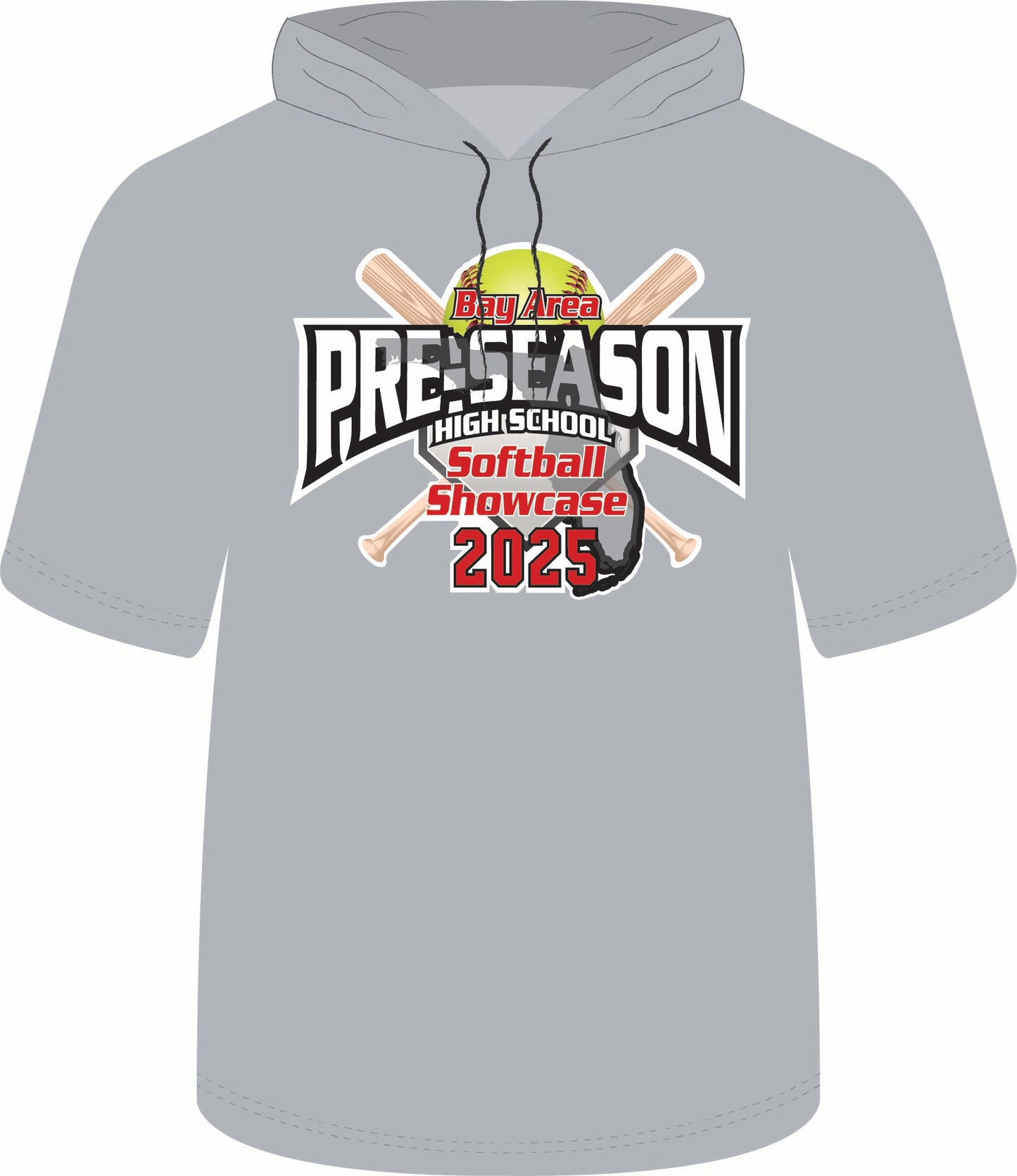 Bay Area Pre-Season Short Sleeve Hoodie