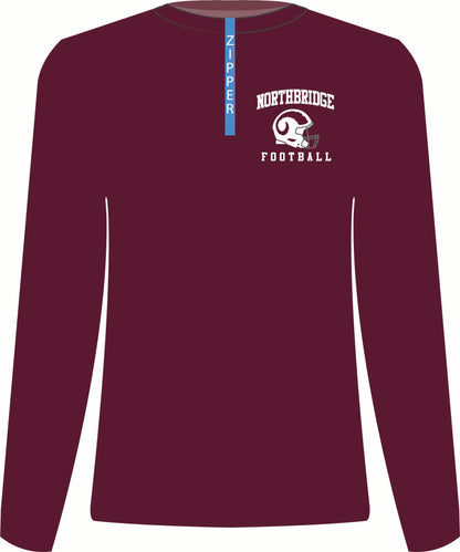 Northbridge HS Football Long Sleeve Quarter Zip