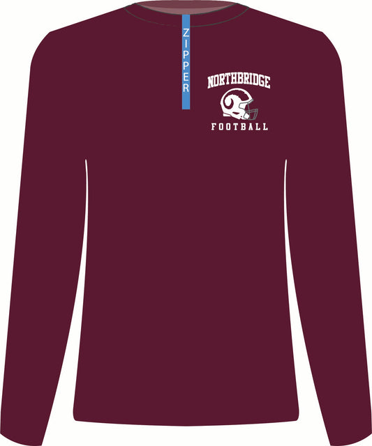 Northbridge HS Football Long Sleeve Quarter Zip