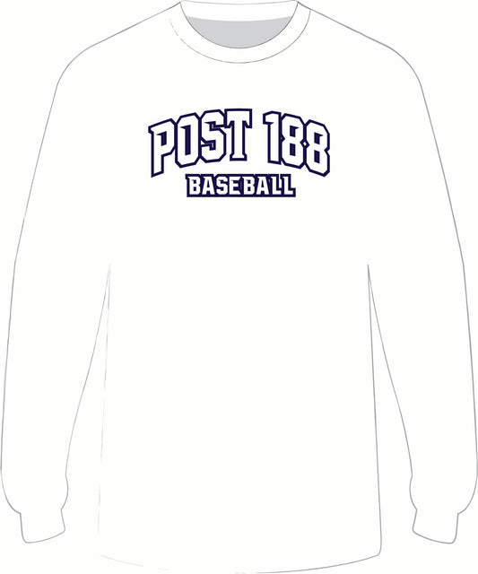 Post 188 Baseball Short Sleeve Long Sleeve T Shirt