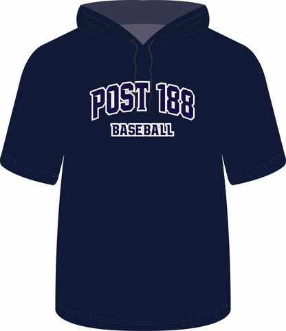 Post 188 Baseball Short Sleeve Sweatshirt