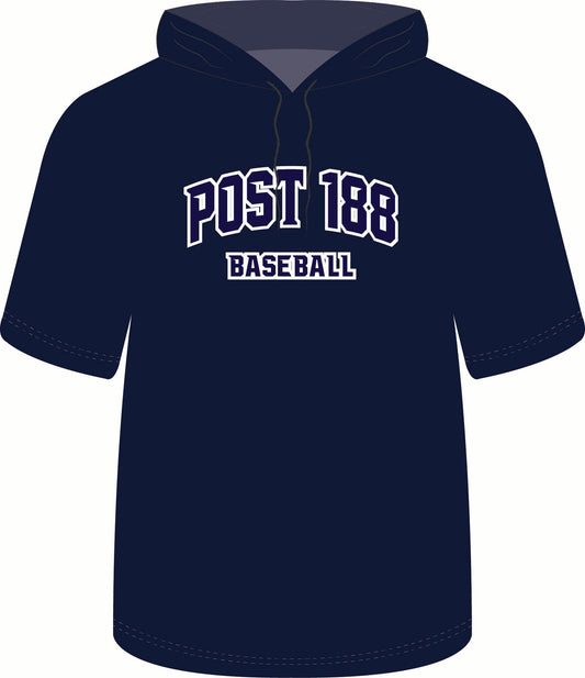 Post 188 Baseball Short Sleeve Sweatshirt