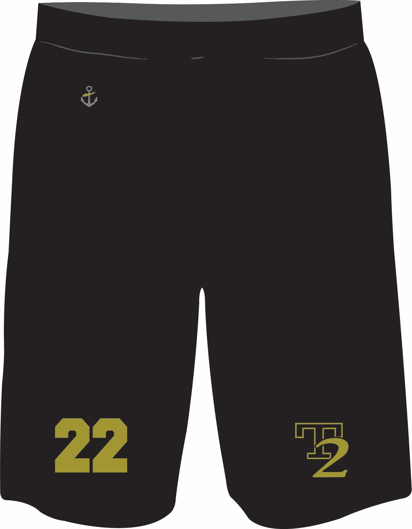 T2 Gold Glovers Shorts