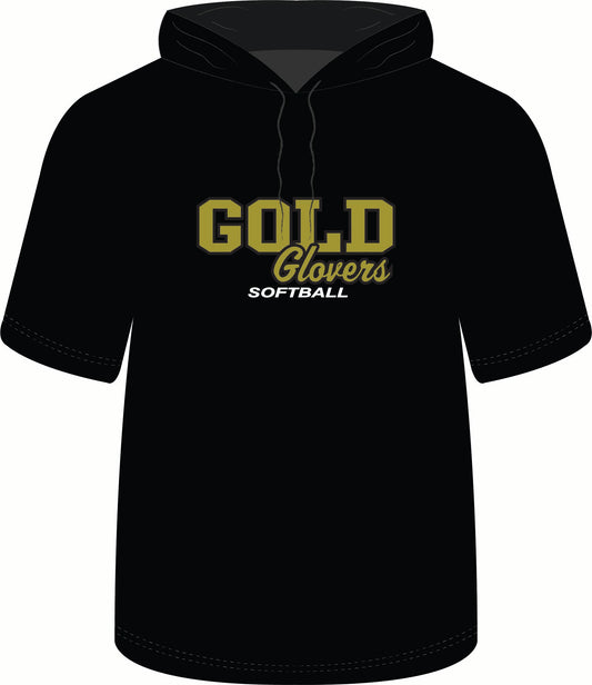 T2 Gold Glovers Short Sleeve Hoodie