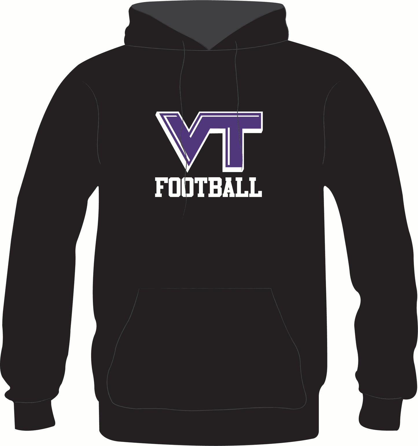 Valley Tech Football  Hoodie