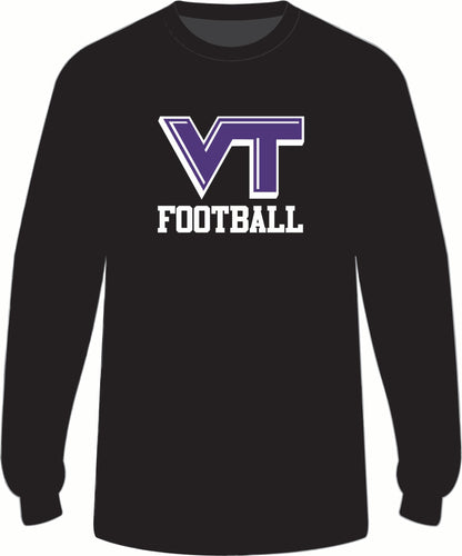 Valley Tech Football Long Sleeve Shirt
