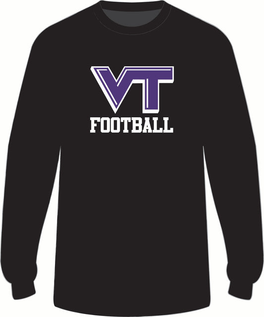 Valley Tech Football Long Sleeve Shirt