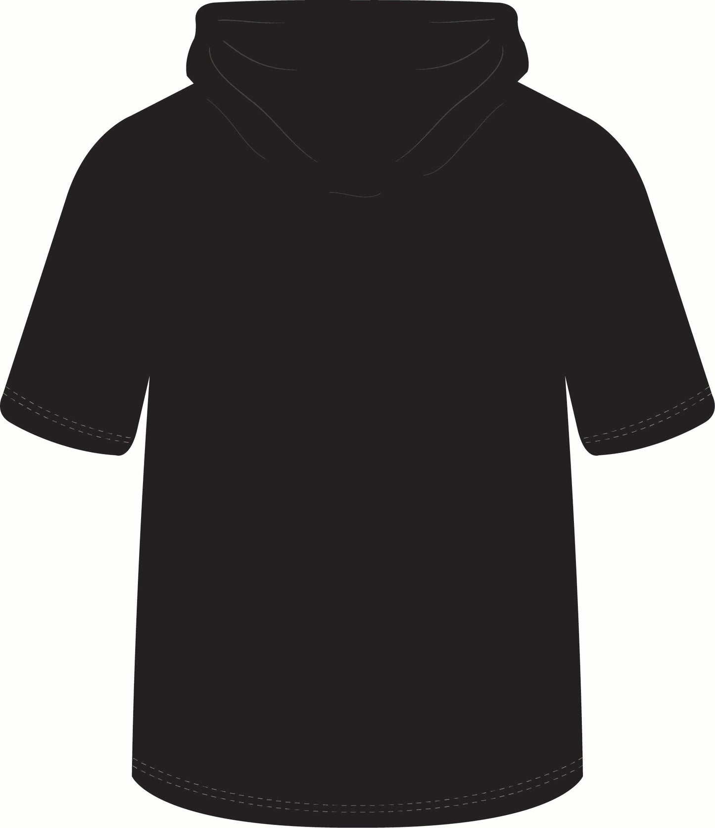 Valley Tech Football Short Sleeve Hoodie