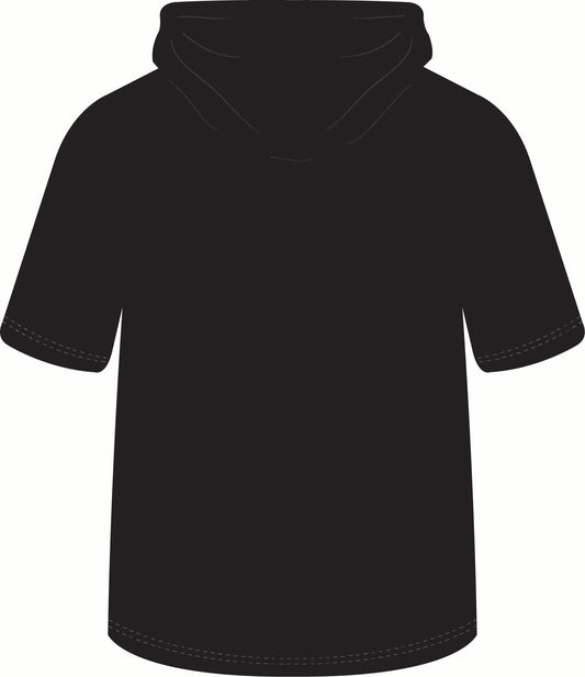 Valley Tech Football Short Sleeve Hoodie