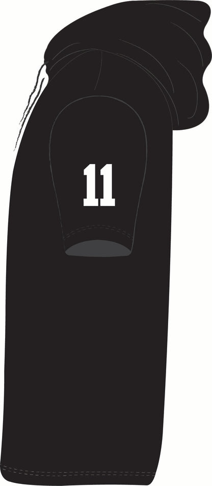 Valley Tech Football Short Sleeve Hoodie