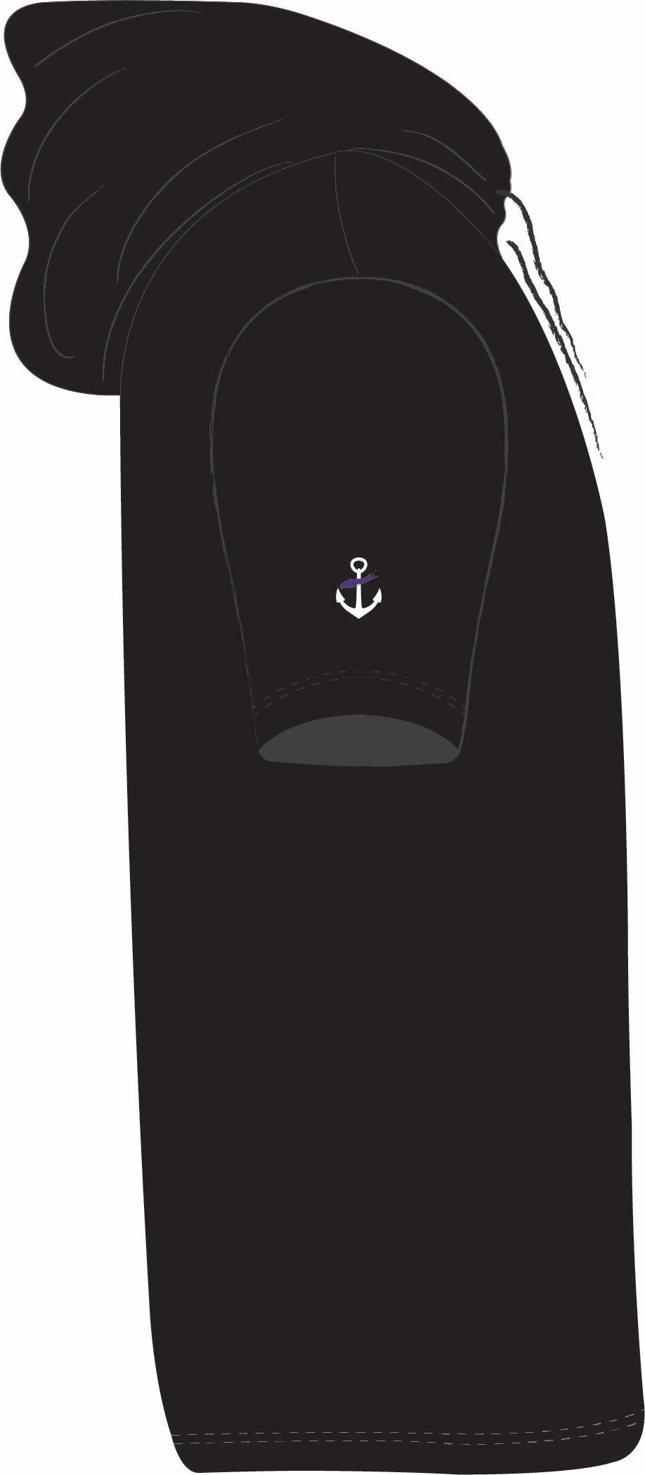 Valley Tech Football Short Sleeve Hoodie