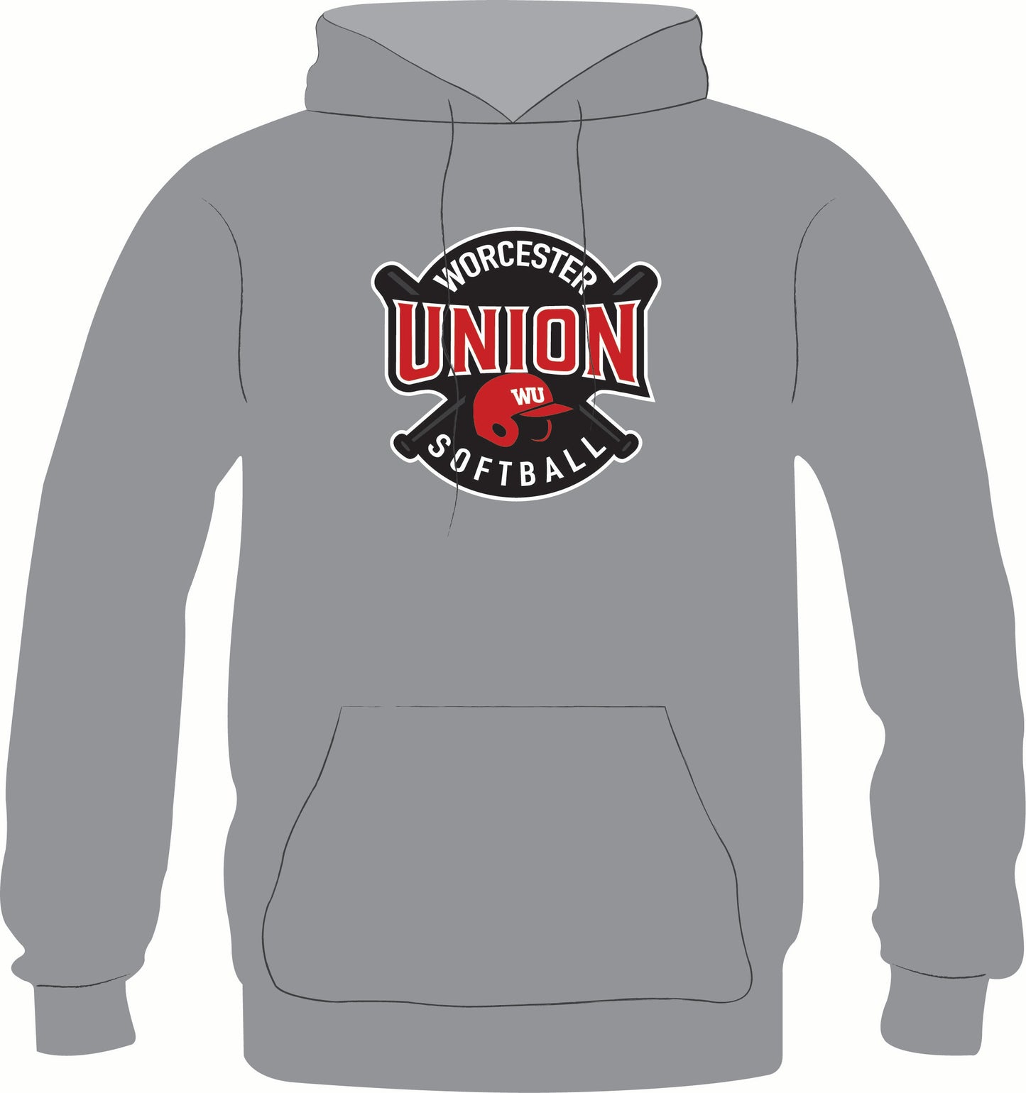 Worcester Union Softball Hoodie