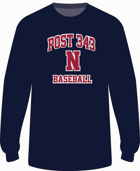Northbridge Post 343 Legion Baseball Long Sleeve T Shirt